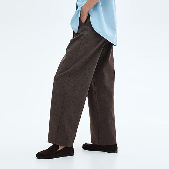 Pantalón amplio, 19,99 euros.