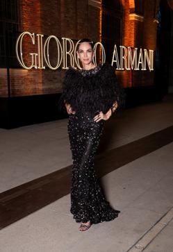 Imagen secundaria 2 - Cate Blanchett, Clara Galle y Eugenia Silva, en la cena de presentación de Armani / Archivio.