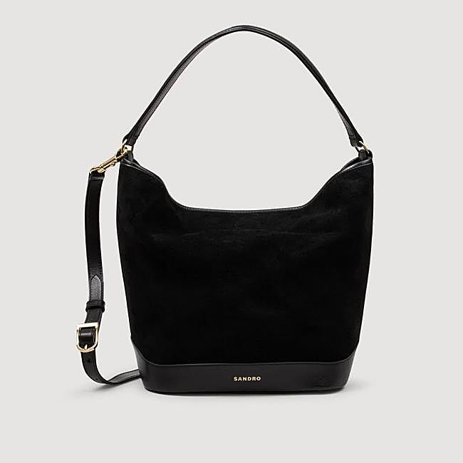 Bolso tote de ante flexible (385€)