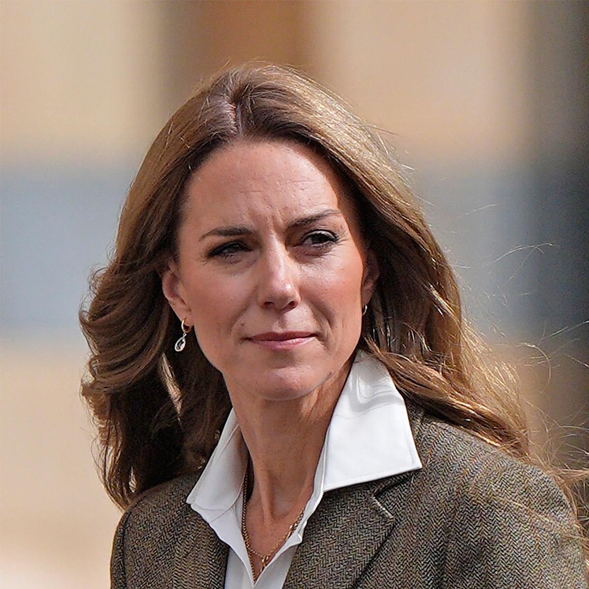 Kate Middleton estrenando nuevo pelo.