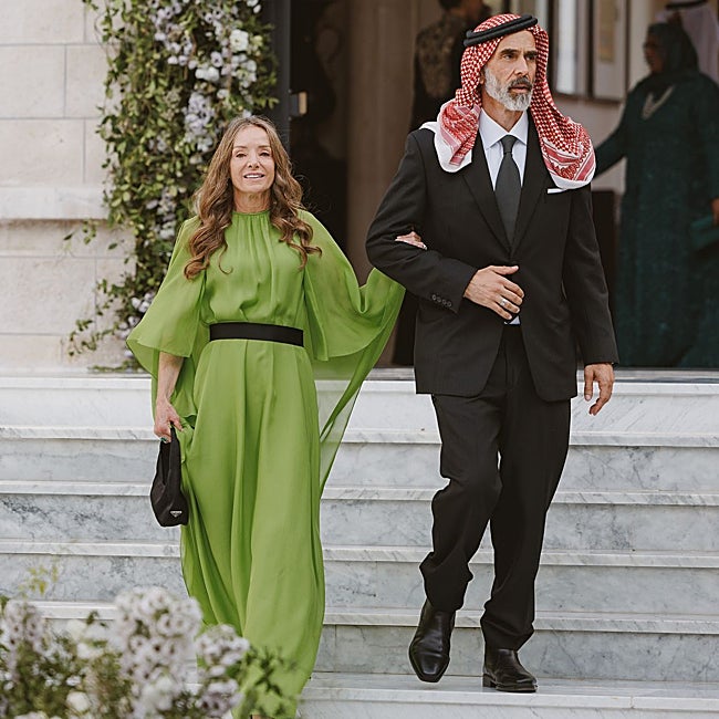 Miriam de Ungría y el príncipe Ghazi bin Muhammad.