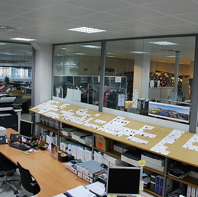 El corazón de los talleres de Roberto Verino.