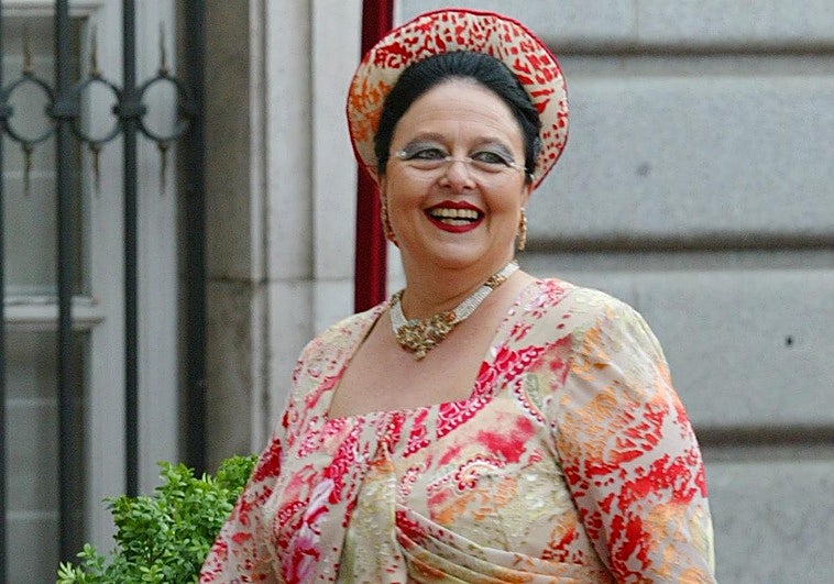 La Gran Duquesa María de Rusia, en la boda de los reyes Felipe y Letizia.