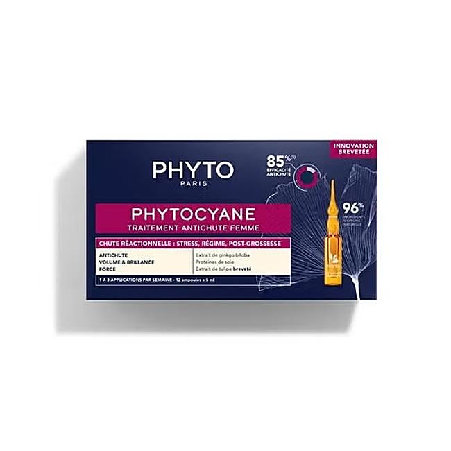 Phyto Phytocyane Tratamiento Anticaída Mujer Caída Reaccional.
