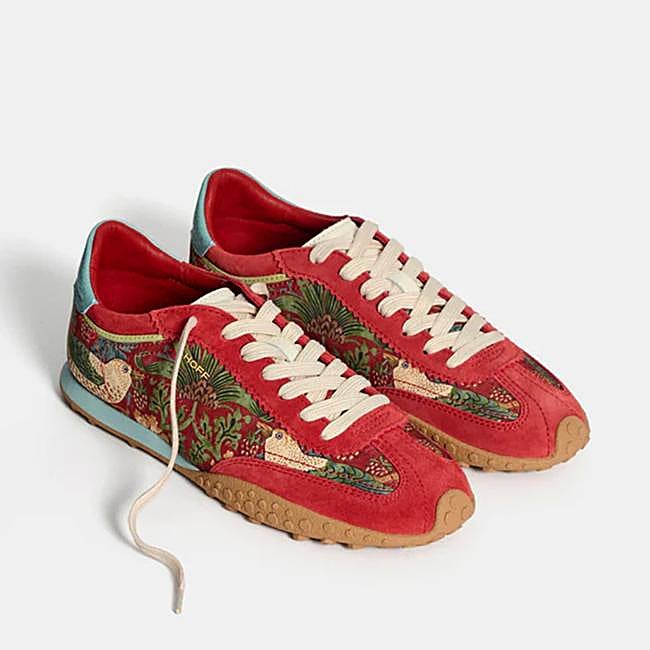 Zapatillas con estampado Morris de Hoff.