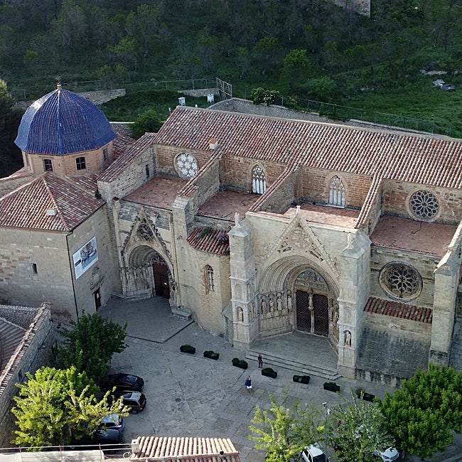 La basílica arciprestal de Santa María la Mayor de Morella, joya del gótico.
