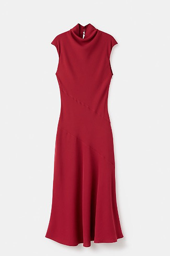 Vestido largo de Mango (49,99 euros)