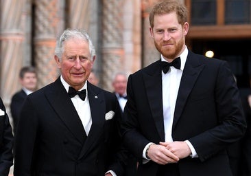 El rey Carlos y su hijo menor, el duque de Sussex, no se veían desde hace 19 meses.