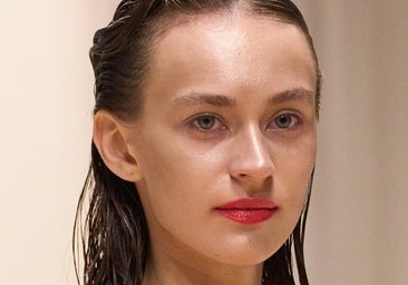 Esta es la mini esponja que uso para aplicar el corrector a diario