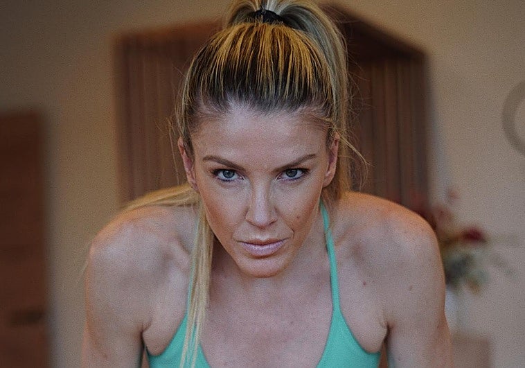 La entrenadora Crys Dyaz sigue una rutina para tener siempre mucha energía.