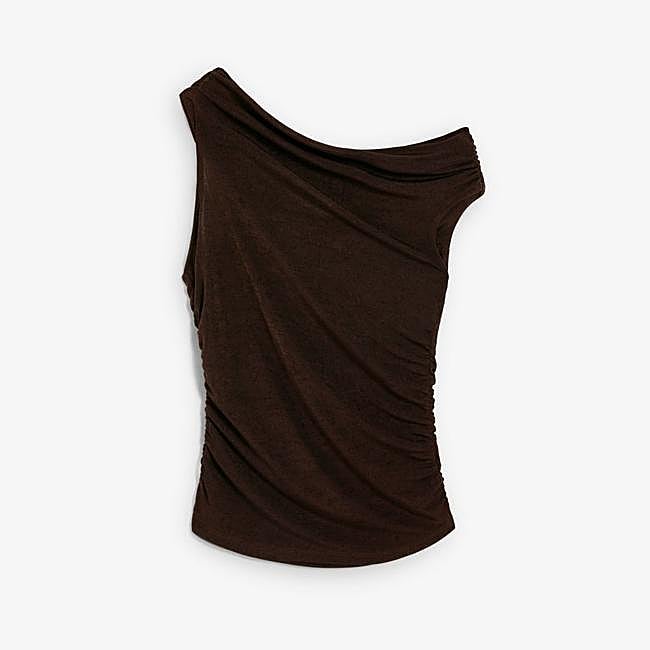 Top marrón de Scalpers.