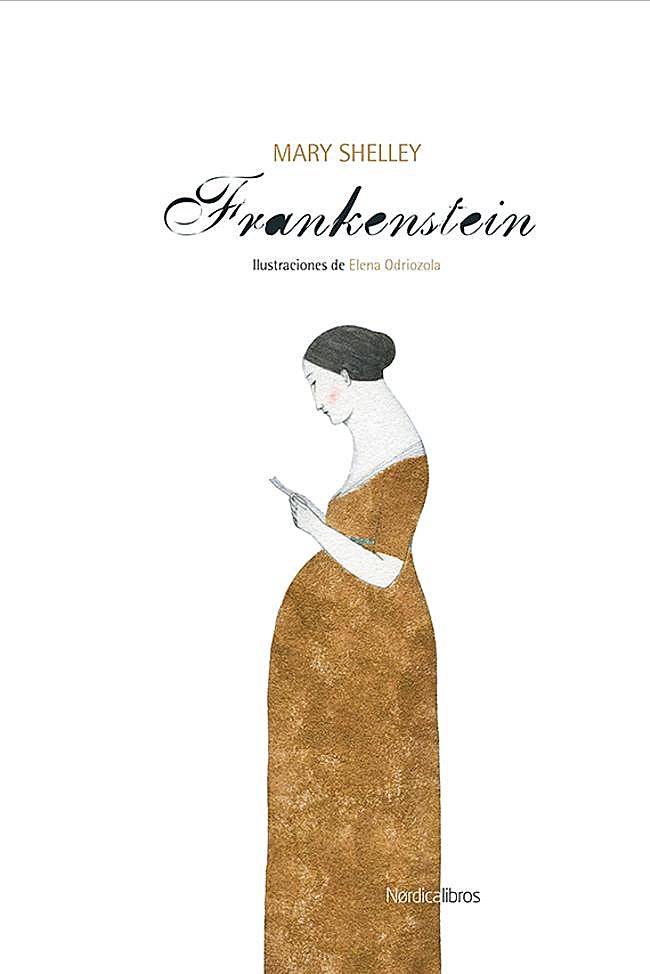 Portada de Frankestein, de cuya adaptación se ha encargado Guillermo del Toro, con Oscar Isaac y Jacob Elordi como protagonistas.