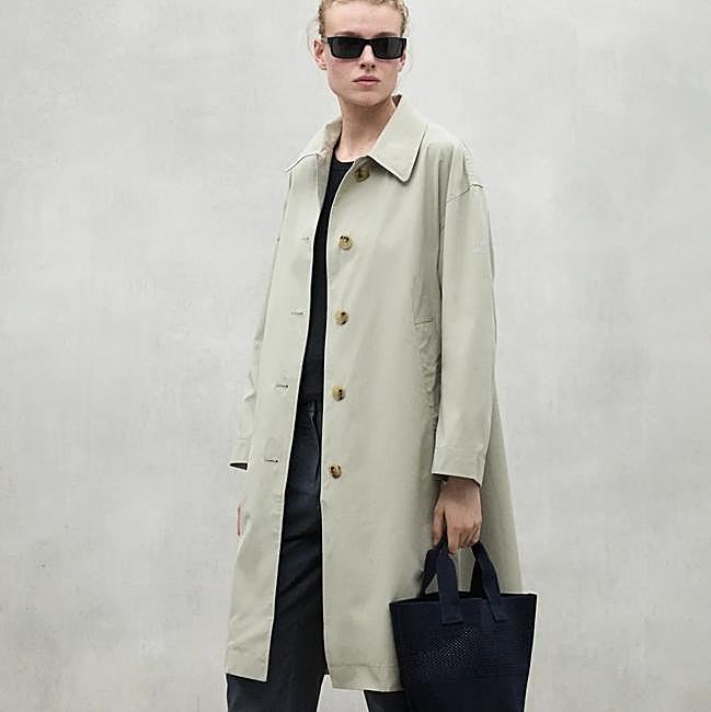 Gabardina de Ecoalf, 199,92 euros.