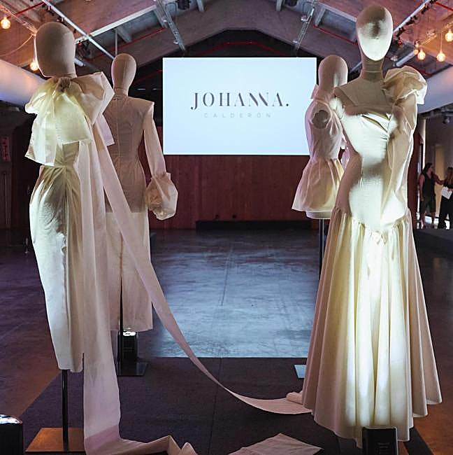 Diseños de la colección «Dolores» de Johanna Calderón realizados con IA.