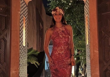 Tana Rivera con un look de Nicolás Montenegro.