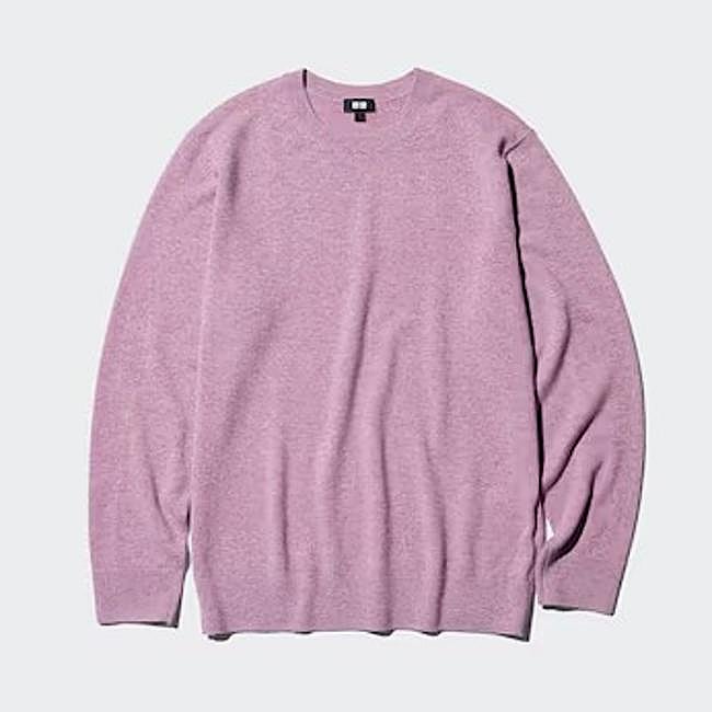 Jersey rosa de Uniqlo, 39,90 euros.