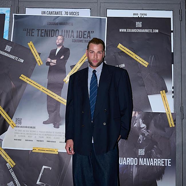 Eduardo Navarrete, protagonista y artífice del fashion film «He tenido una idea».