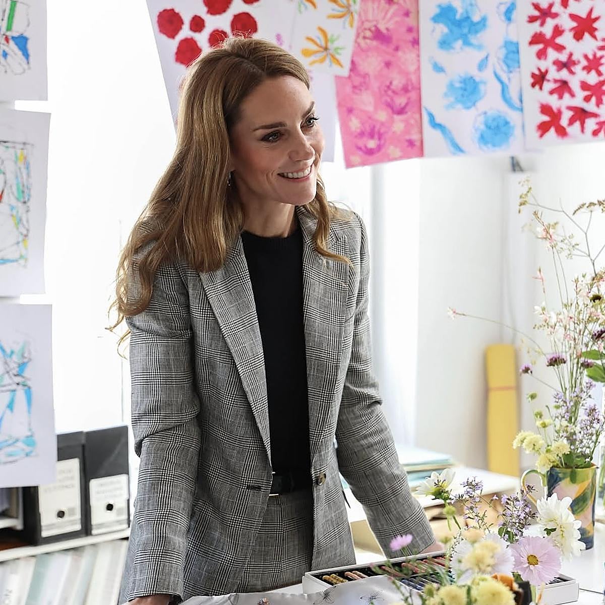 Kate Middleton, en un evento reciente de su agenda oficial.