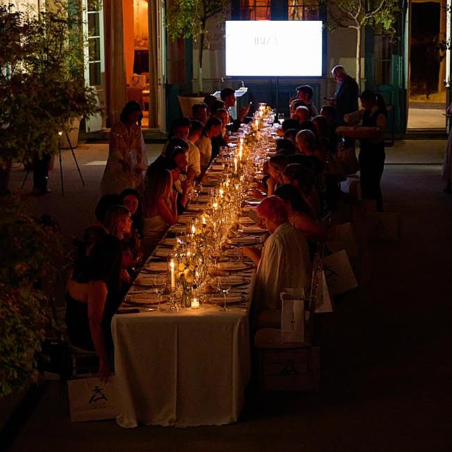 La cena privada de Adlib Ibiza en el hotel Santo Mauro.