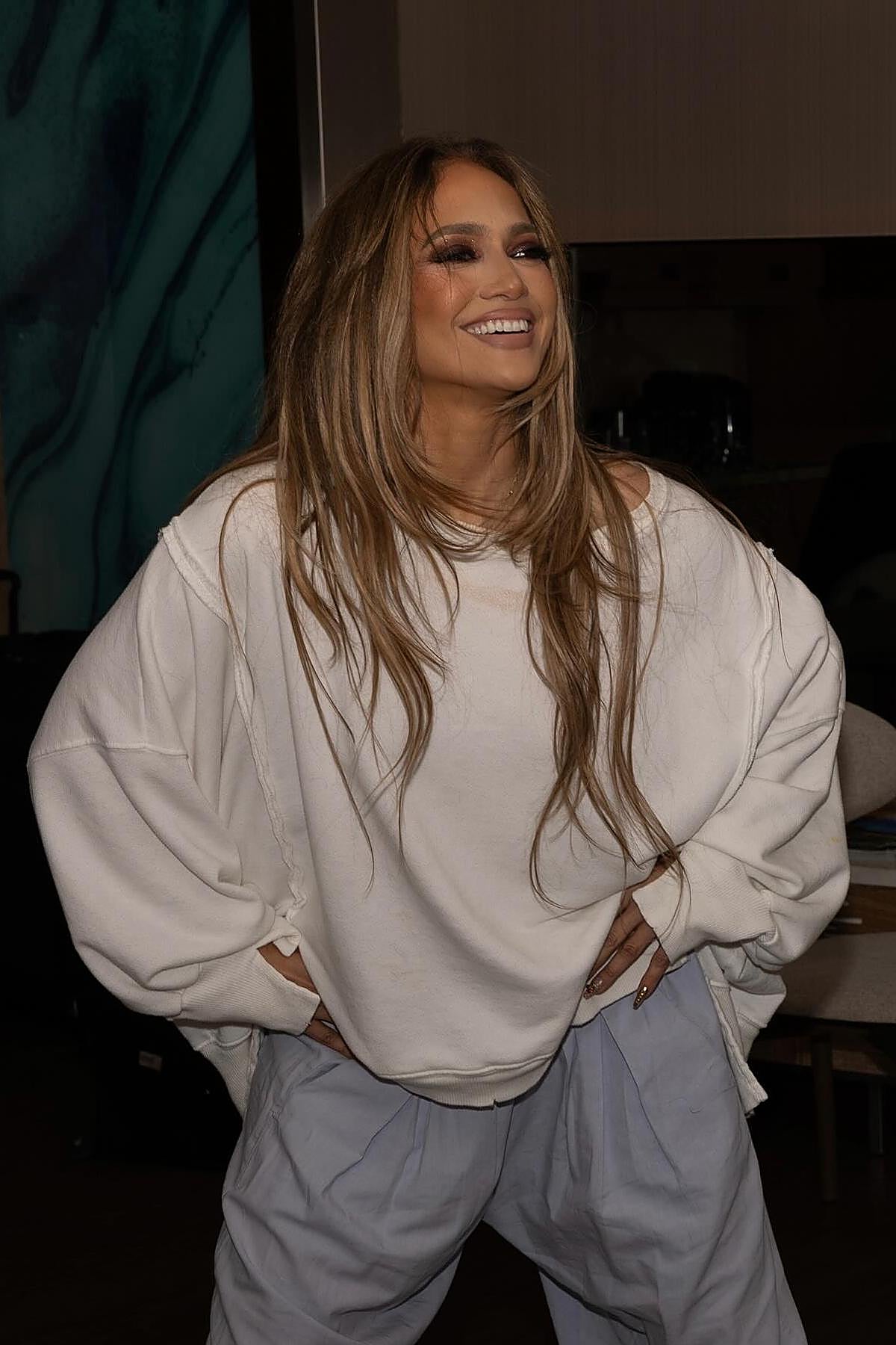 La cantante y actriz Jennifer Lopez.