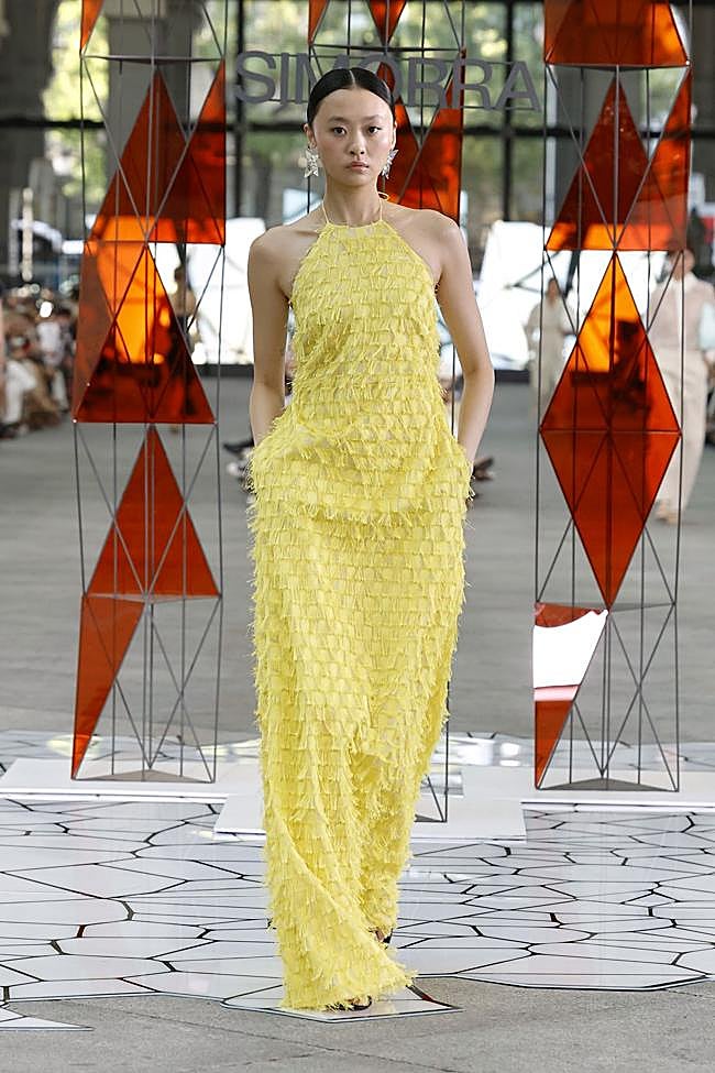 Look del desfile de Simorra.