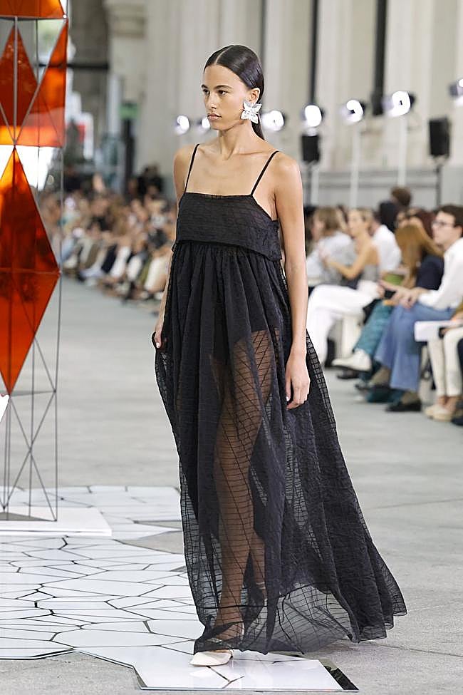 Look del desfile de Simorra.