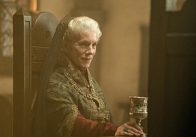 Juliet Stevenson como Emma de Normandía en una imagen de la miniserie británica Rey y conquistador.