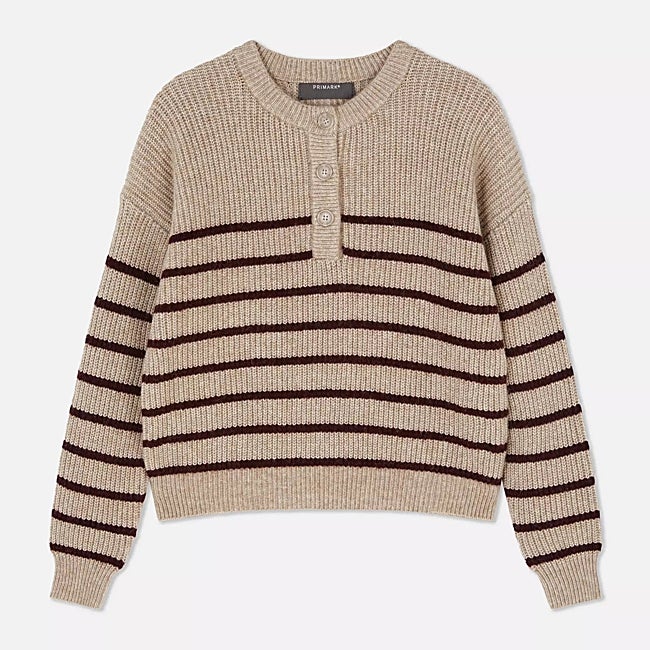 Jersey con rayas de Primark (16 euros)