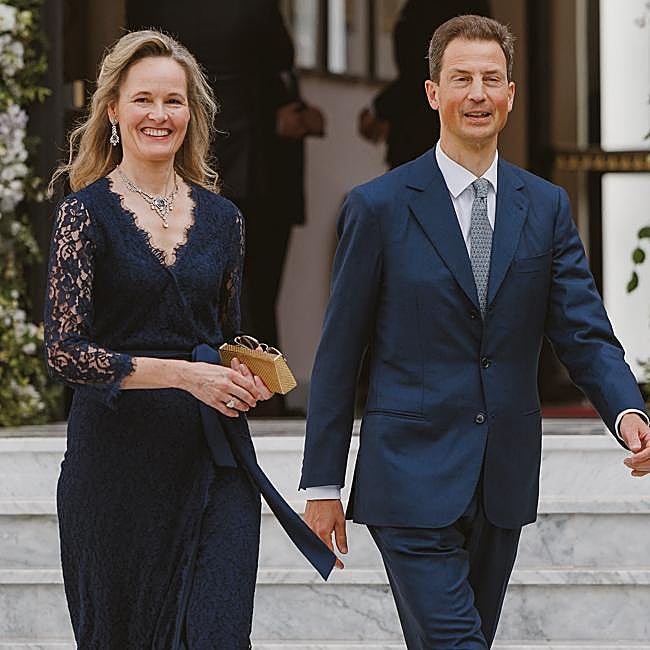 Alois de Liechtenstein y Sofía de Baviera, en una imagen de 2023.
