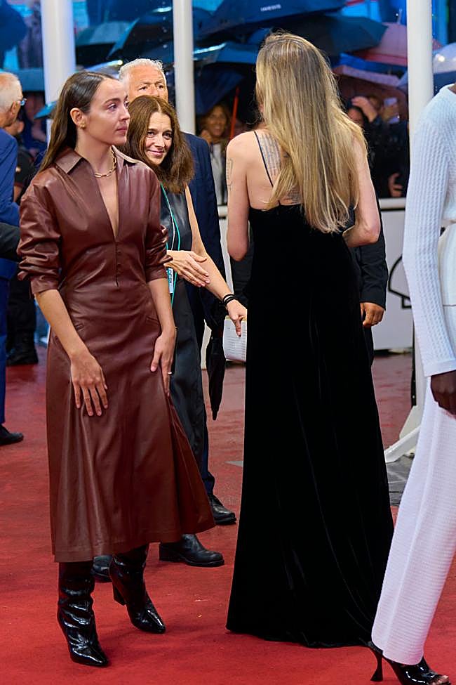 Angelina Jolie en la alfombra roja.