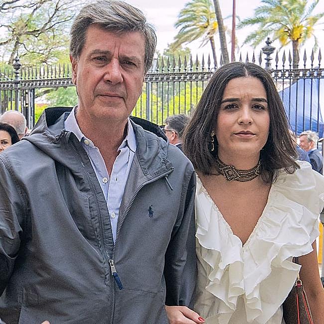 Cayetano Martínez de Irujo y Bárbara Mirjan, una pareja muy unida.