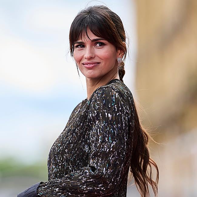 Sara Sálamo en el Festival de Cine de San Sebastián.