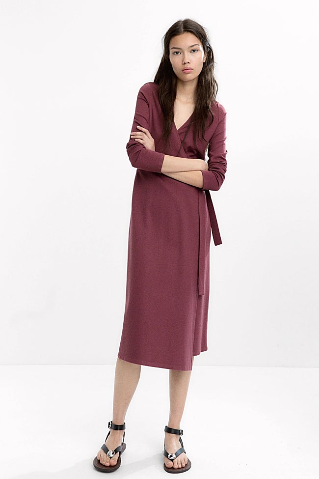 Vestido cruzado de Parfois (32,99 euros)