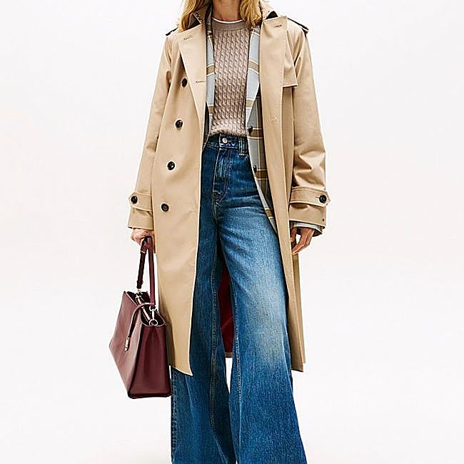 Gabardina clásica de Tommy Hilfiger, 349,90 euros.