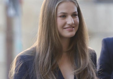 La princesa Leonor en Navarra.