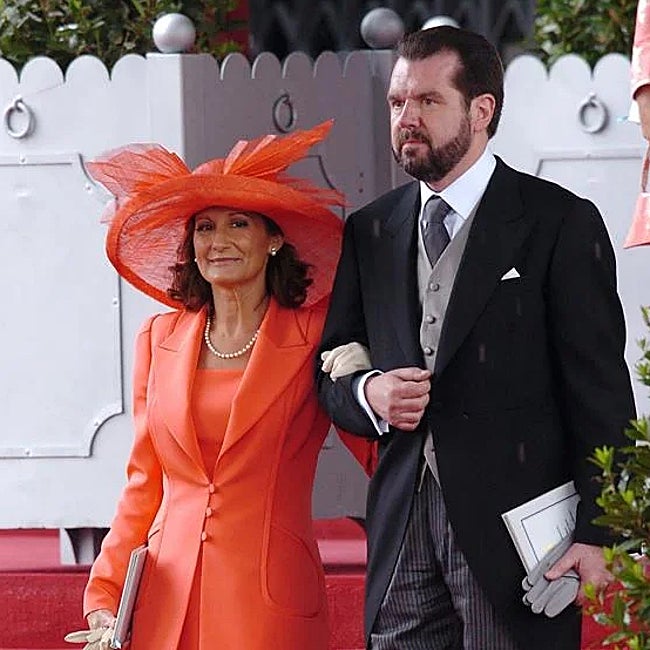 Jesús Ortiz con la que fuera su primera esposa, Paloma Rocasolano.