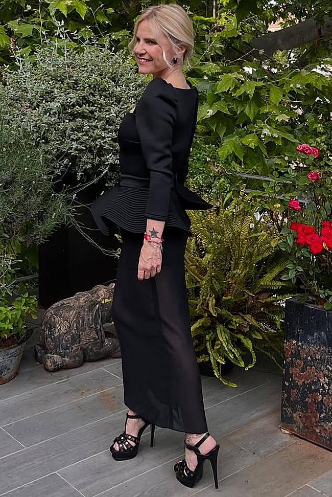 Eugenia Martínez de Irujo con un vestido de Roberto Diz