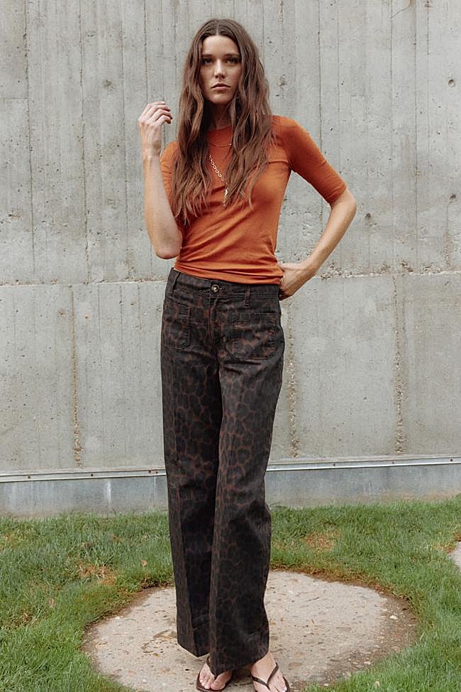 Wide High Jeans de H&M.