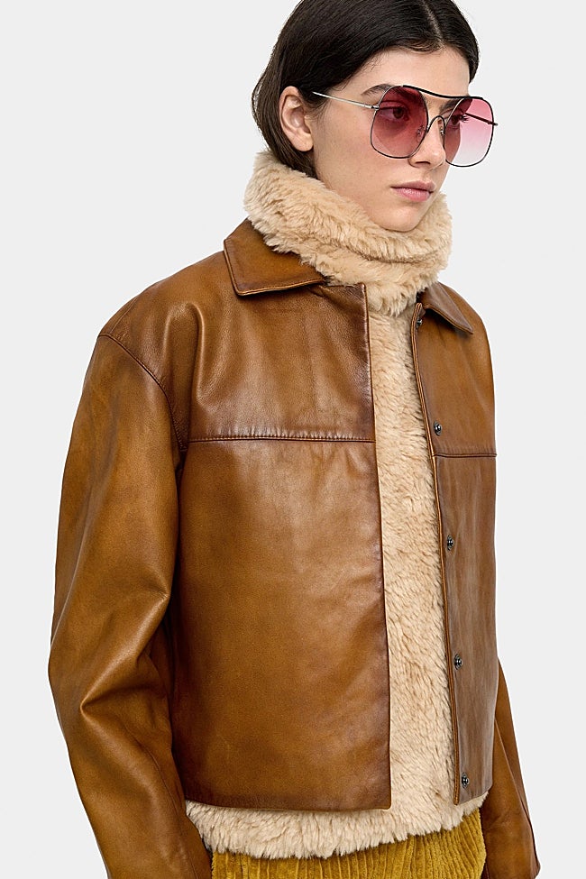 Chaqueta de piel de Parfois (129,99 euros)