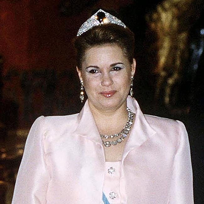 La tiara Chaumet de la esmeralda.