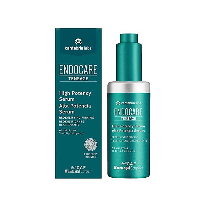 Sérum Tensage Alta Potencia, de Endocare. Precio: 52.64 euros.