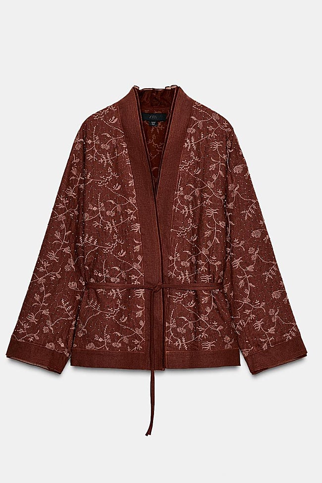 Chaqueta estampada de Zara (69,99 euros)