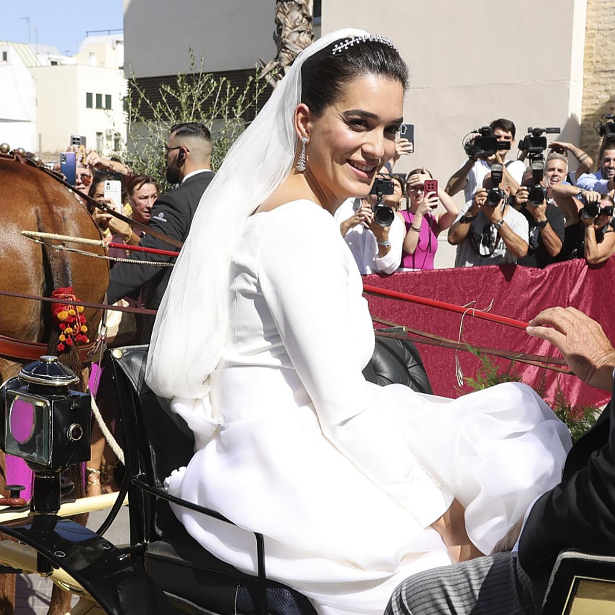 El vestido de novia de Bárbara Mirjan