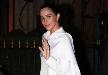 Meghan Markle durante su visita a París.