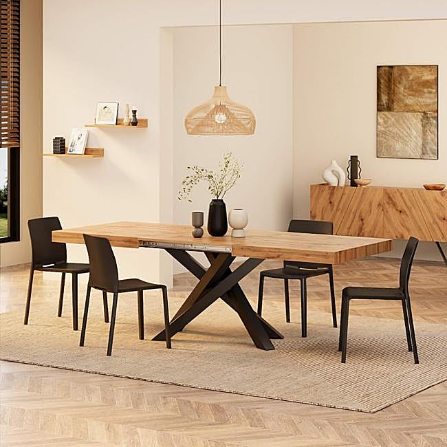 Mesa extensible de diseño italiano rebajada a 690 euros.