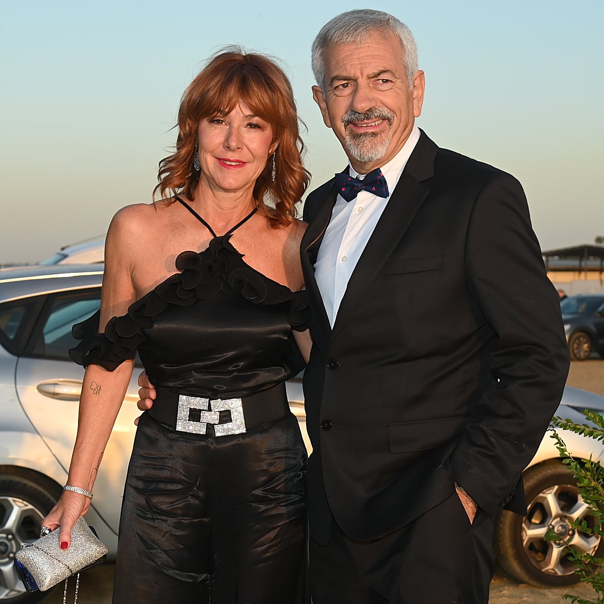 Carlos Sobera junto a su esposa, Patricia Santamarina.