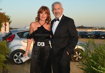 Carlos Sobera junto a su esposa, Patricia Santamarina.