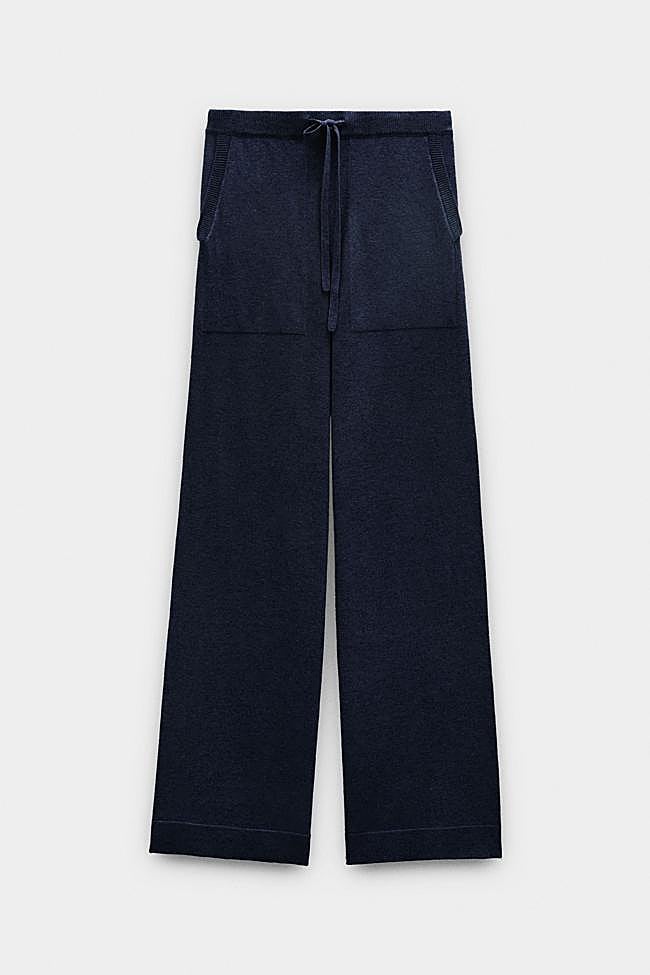 Pantalón de punto liso (29,99€)