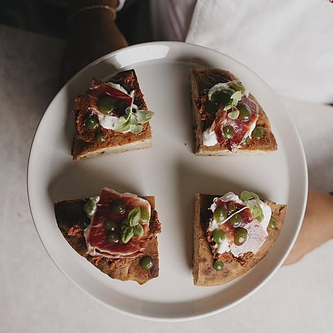 Uno de los padellinos de Origine by Salvatore Romano.