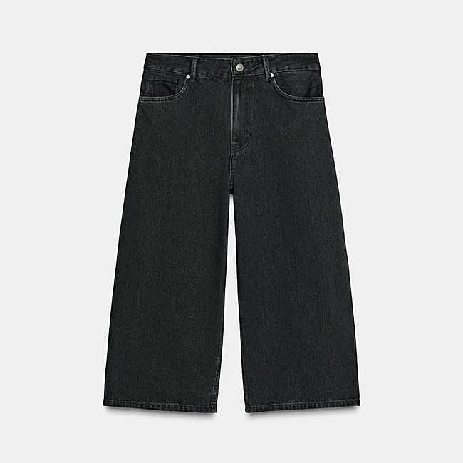 Bermuda Jorts Denim TRF Tiro Medio (25,95€)